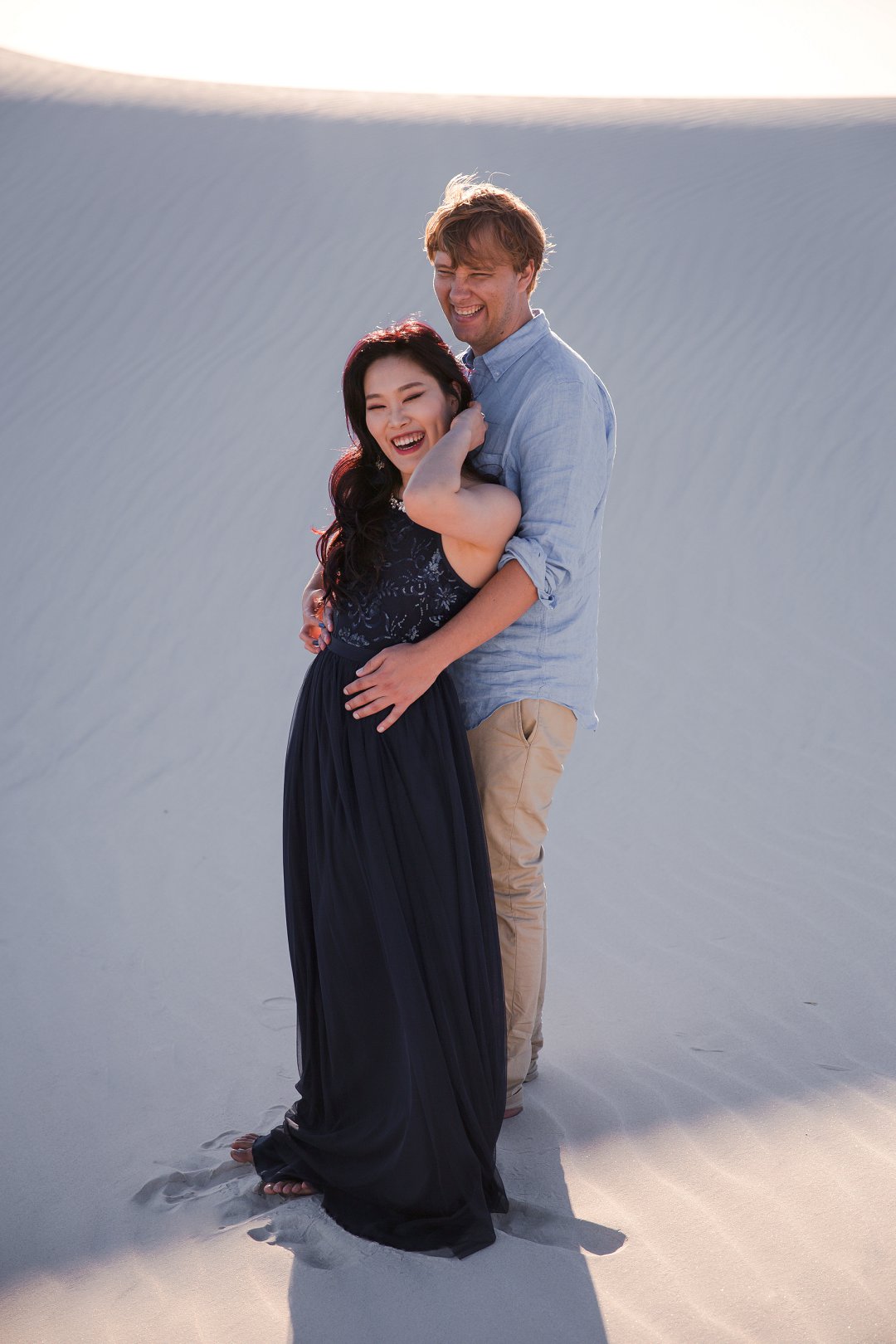 engagement on atlantis dunes cape town