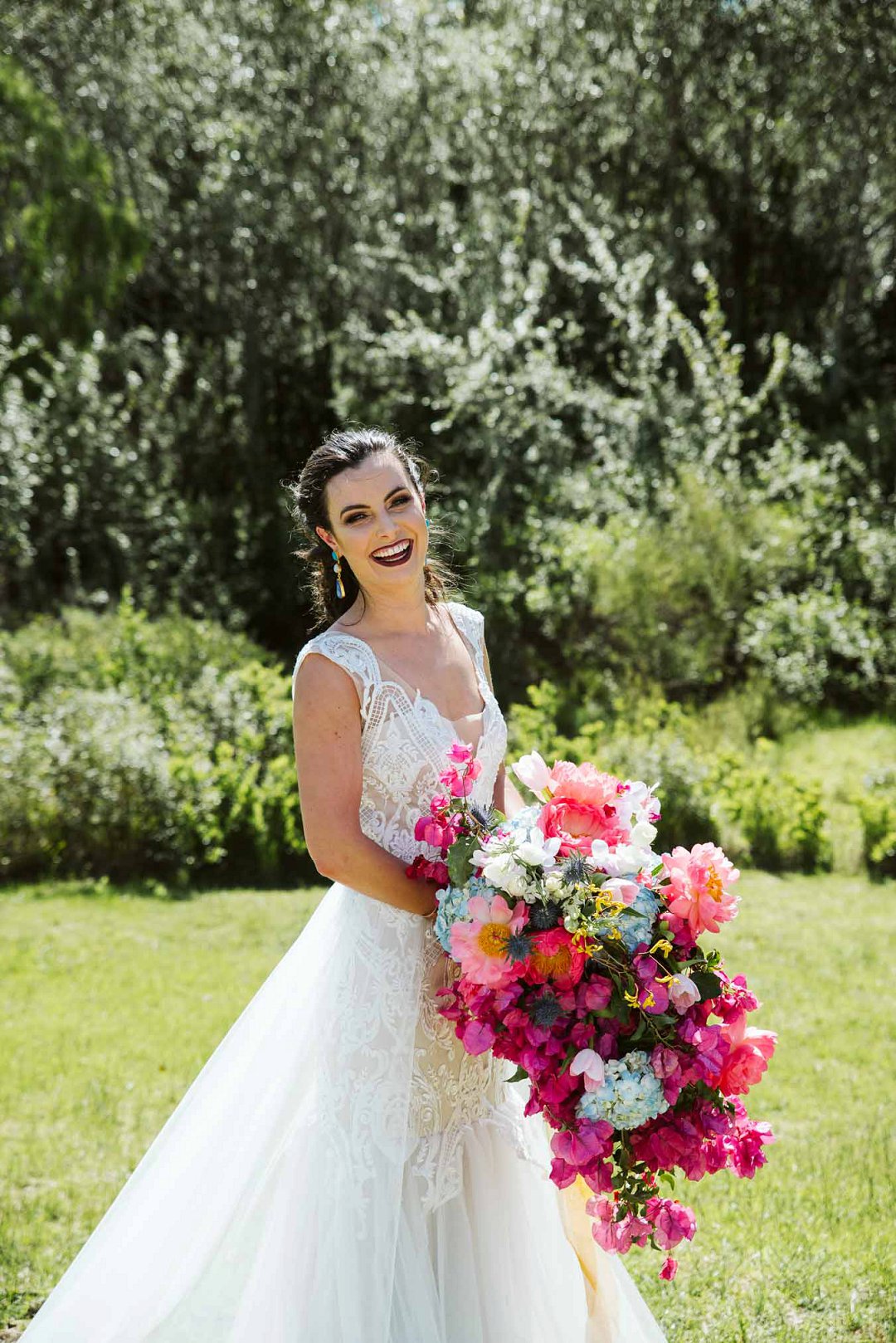 bride getting ready