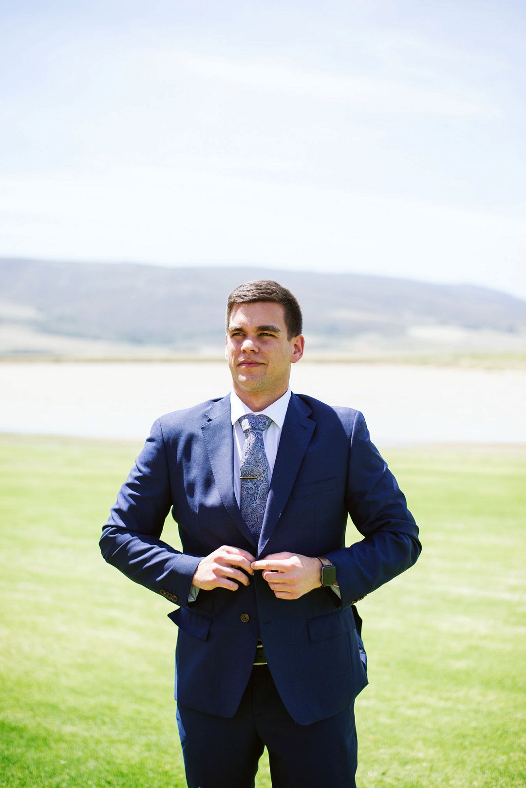 groom getting ready