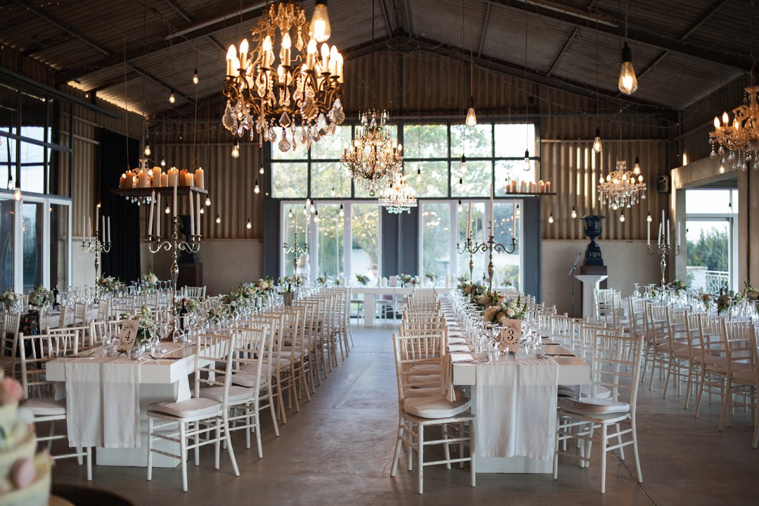 Elegant barn wedding Reception Ideas