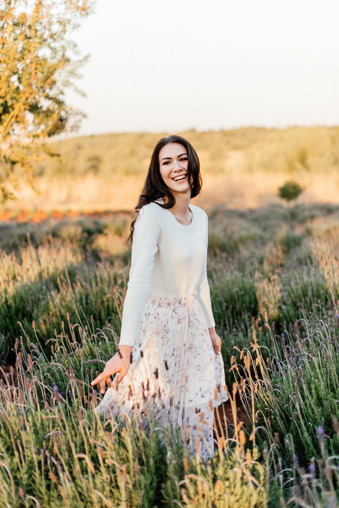 lavender field engagement shoot