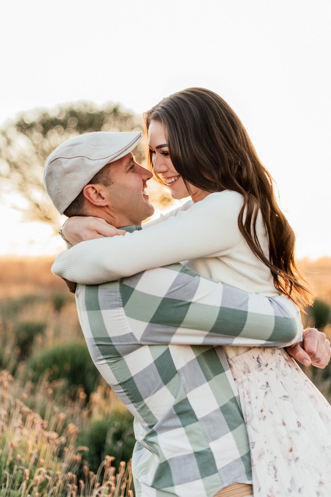 lavender field engagement shoot