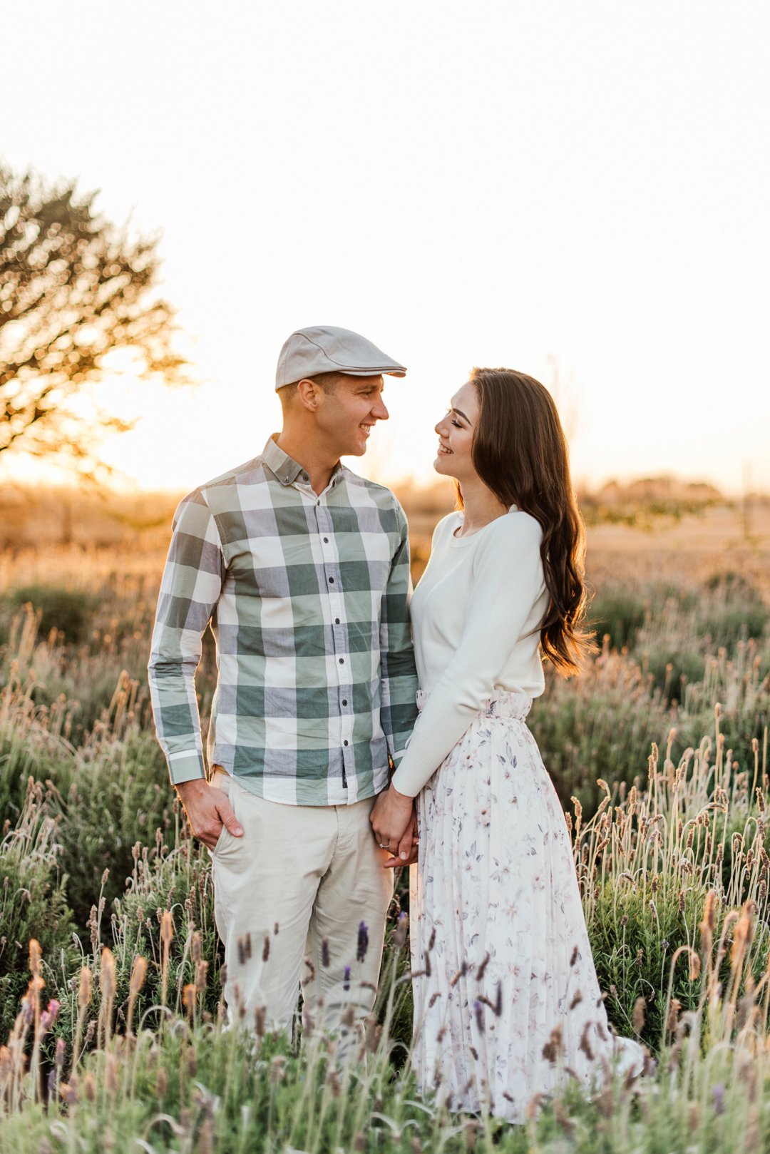 lavender field engagement shoot