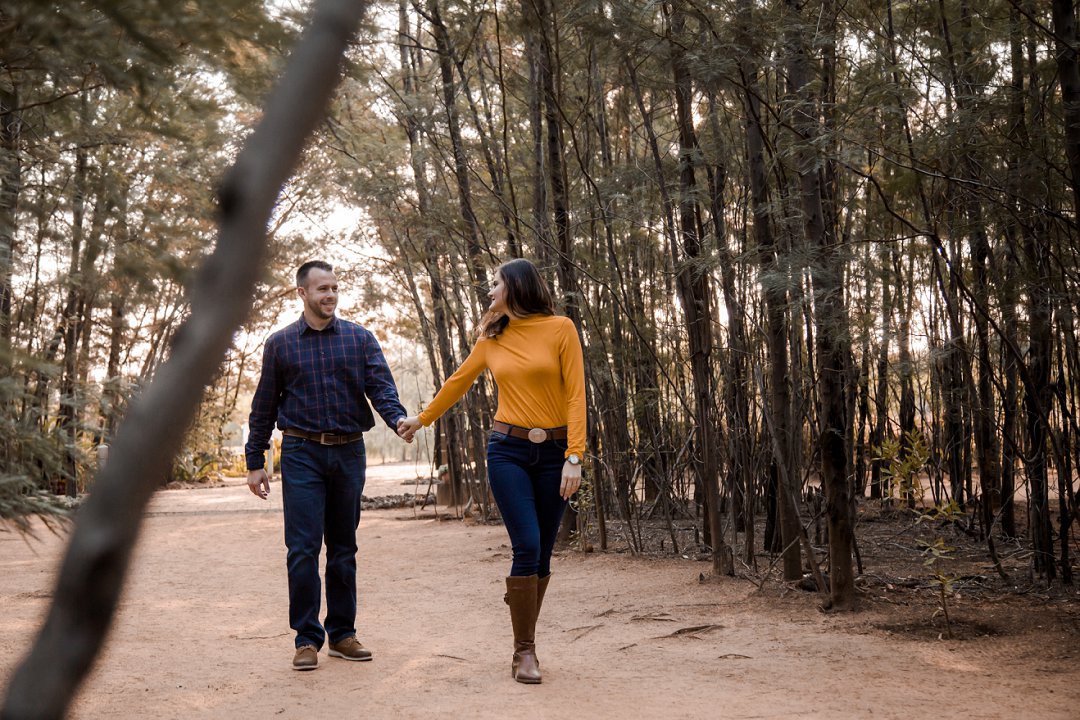 engagement photos between proteas