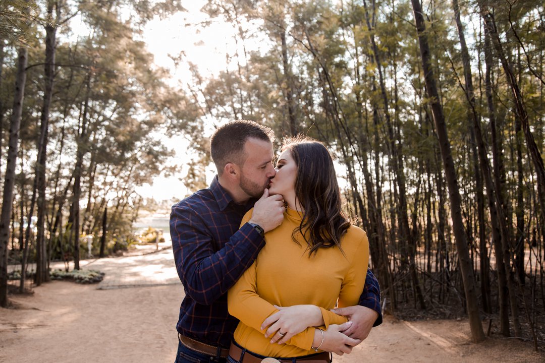 engagement photos between proteas