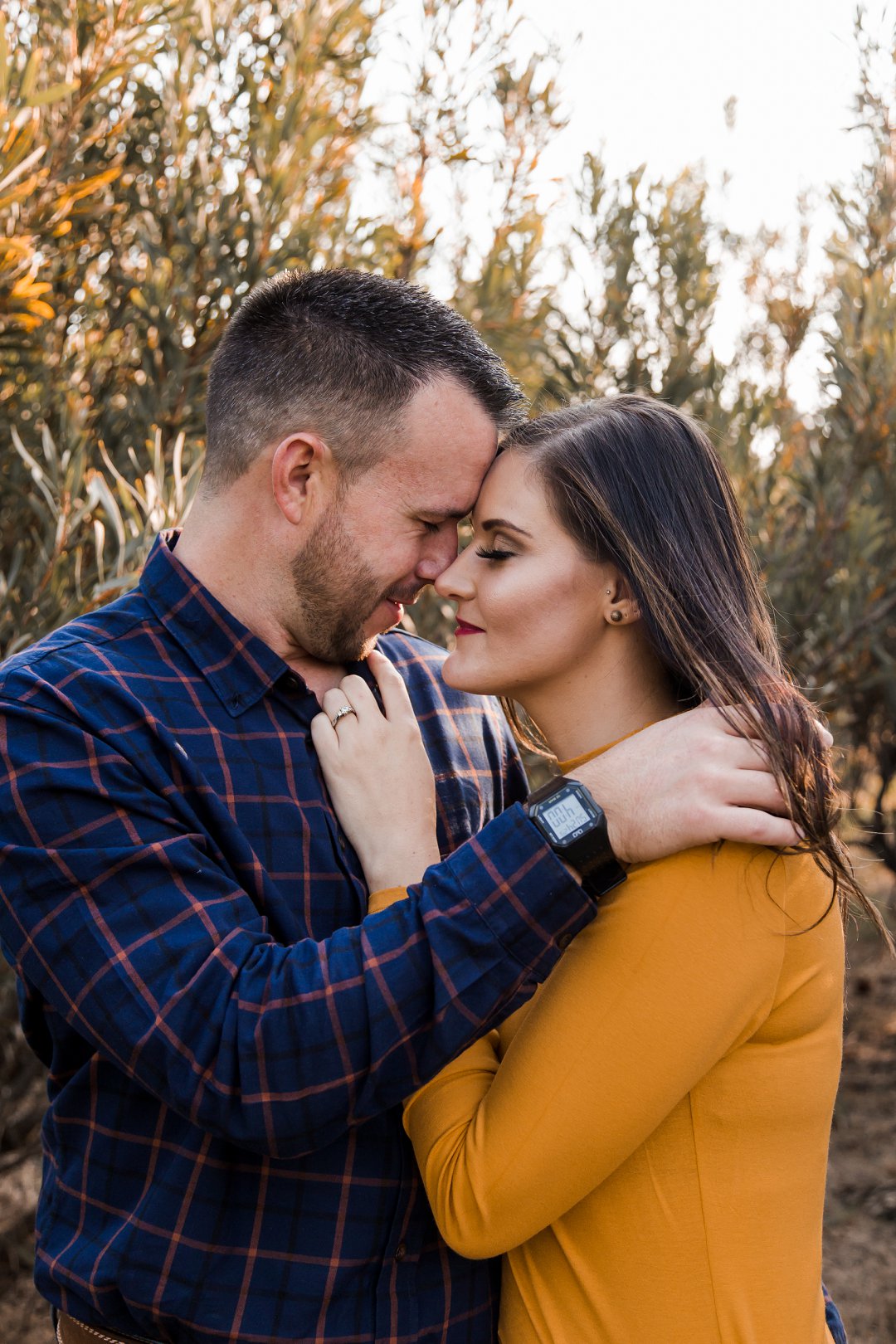 engagement photos between proteas