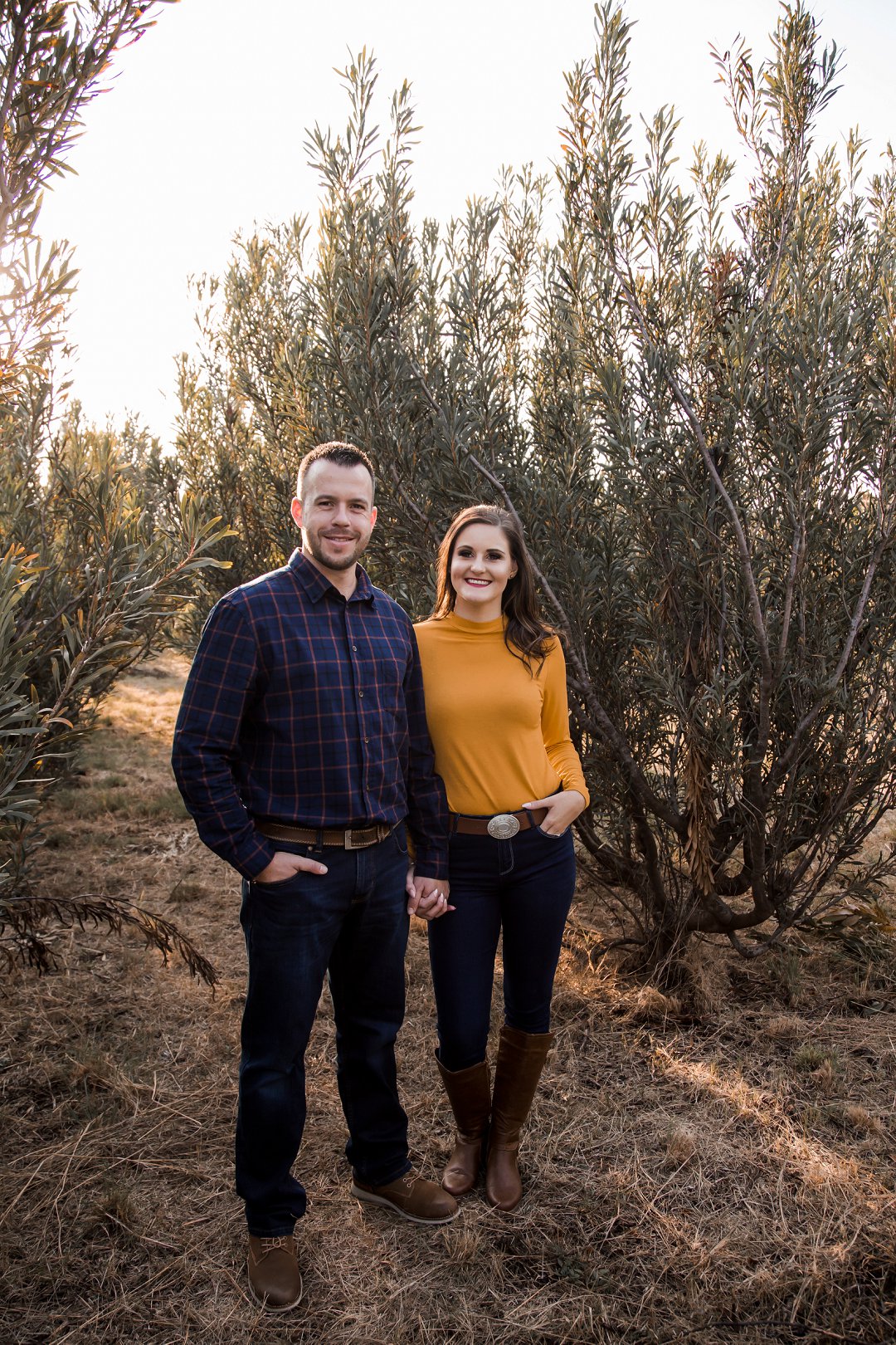 engagement photos between proteas