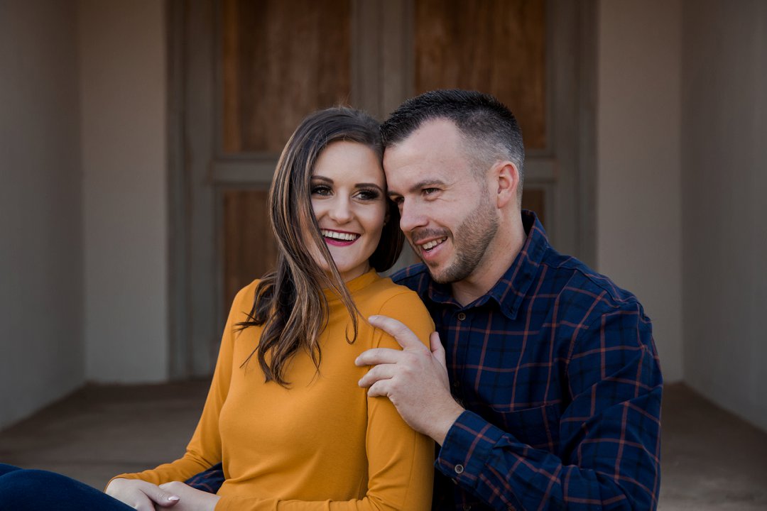 engagement photos between proteas