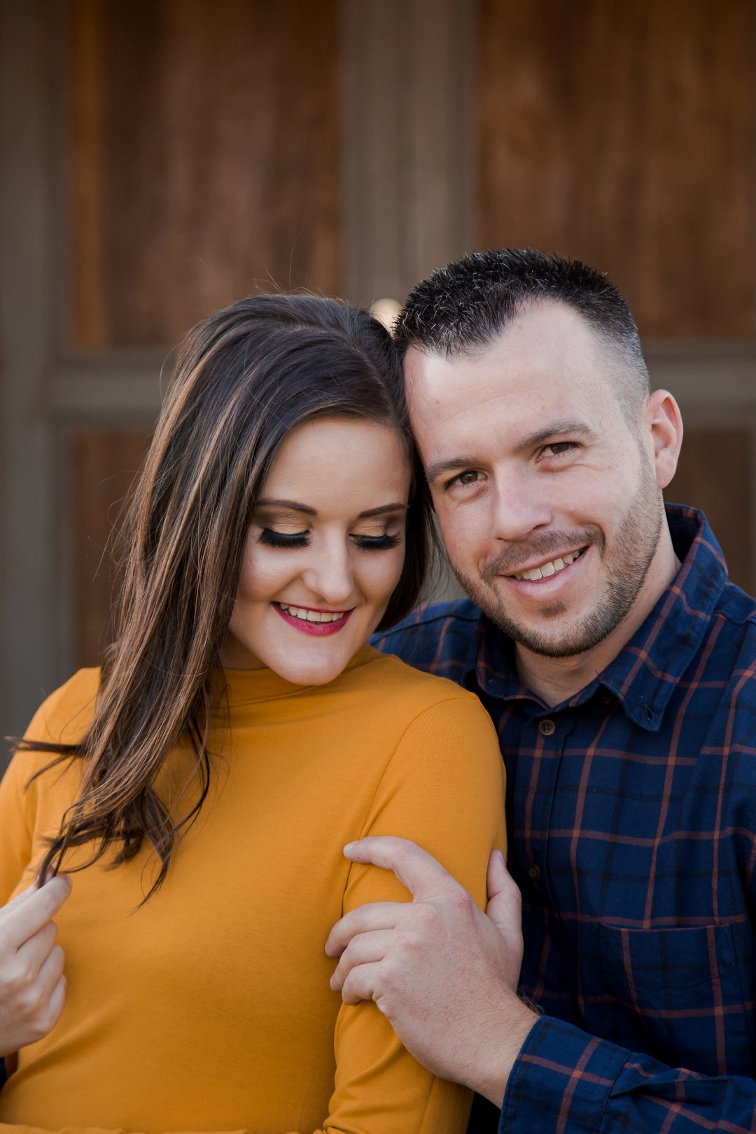 engagement photos between proteas