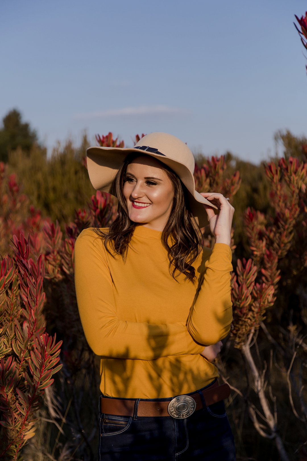 engagement photos between proteas