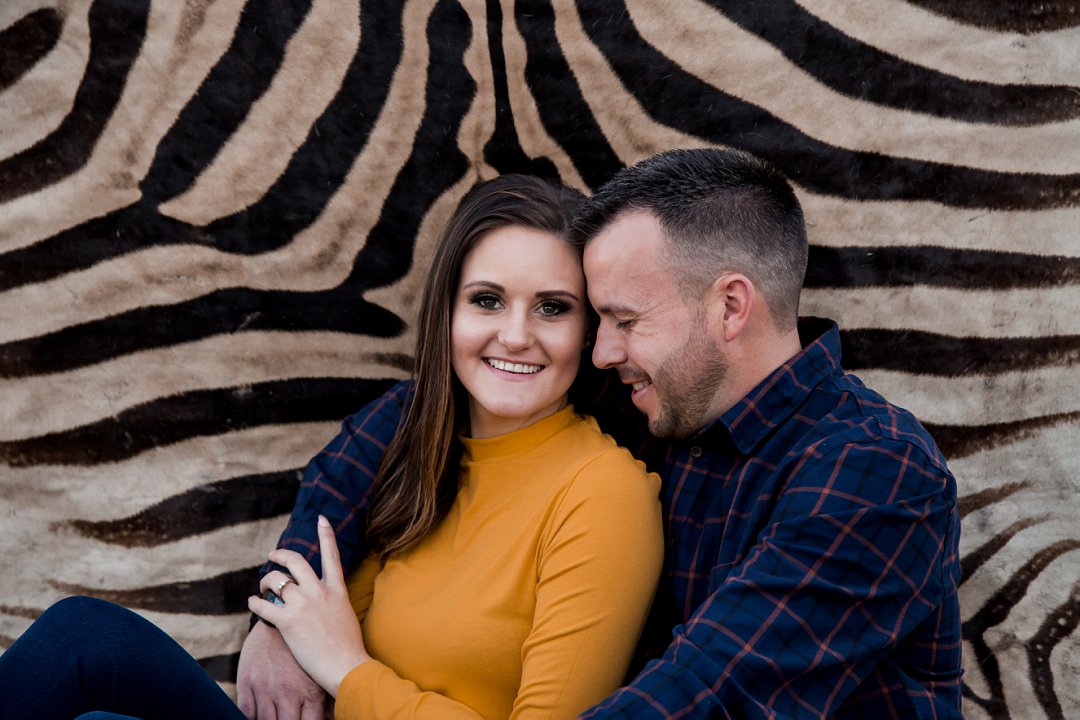 engagement photos between proteas