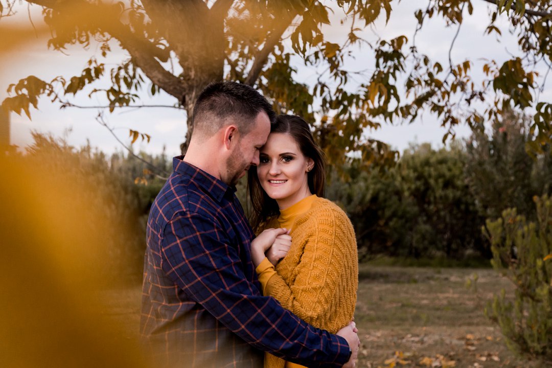 engagement photos between proteas