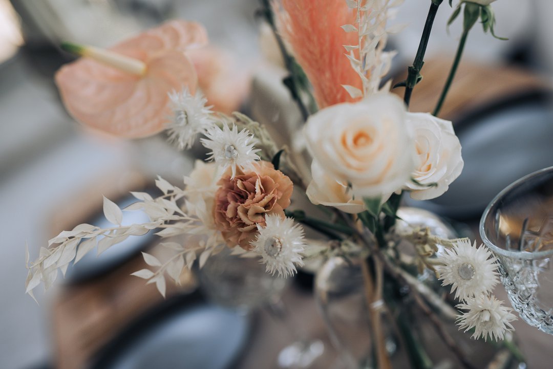 industrial wedding style shoot