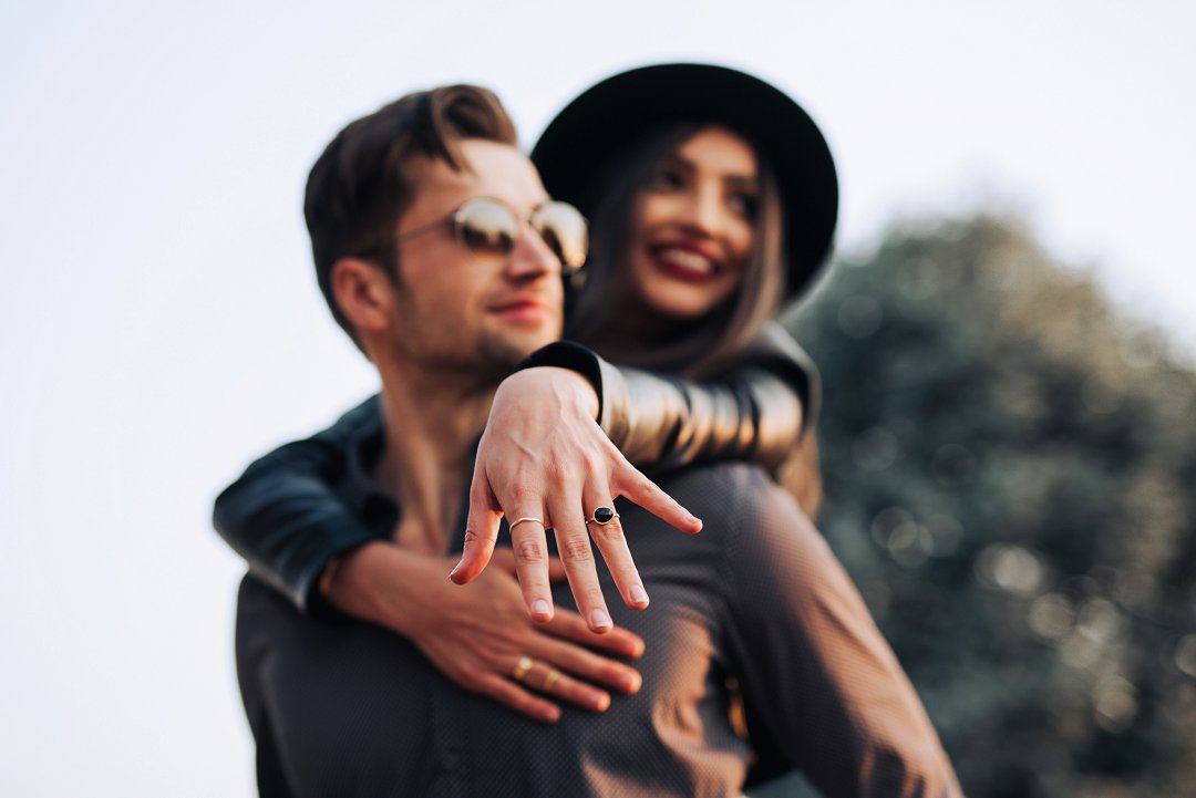 industrial wedding style shoot