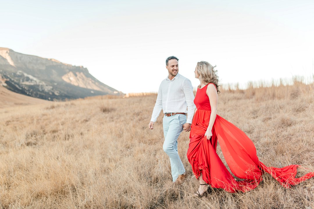 beautiful engagement photoshoot