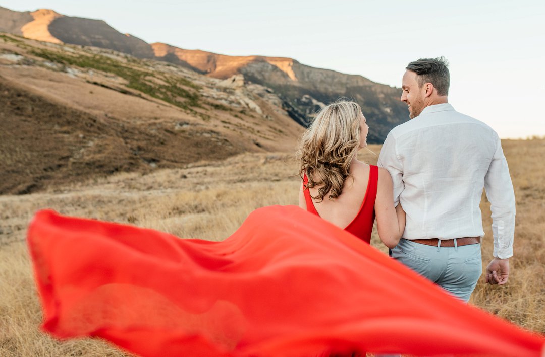 beautiful engagement photoshoot