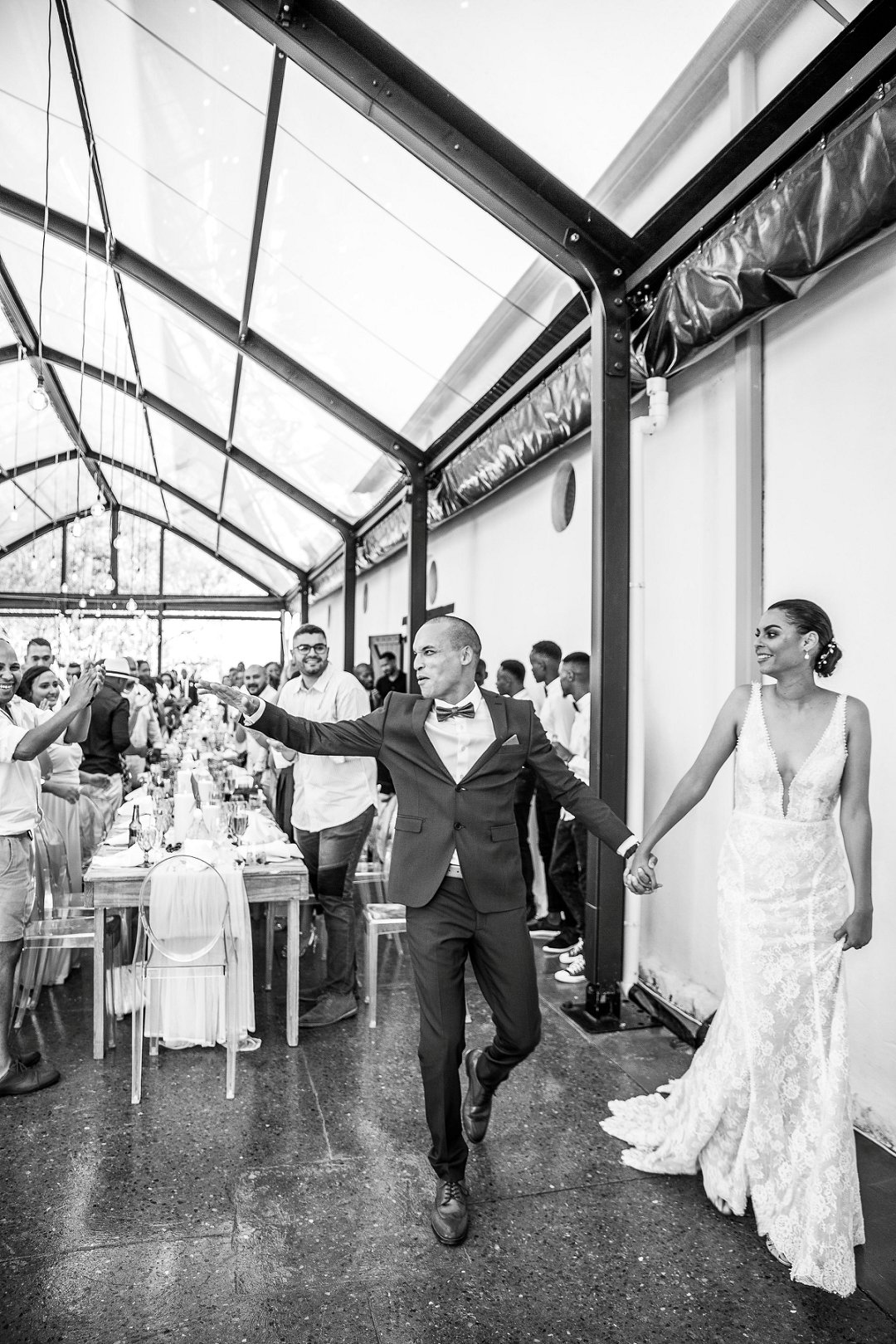 wedding celebrations at au de hex in Wellington