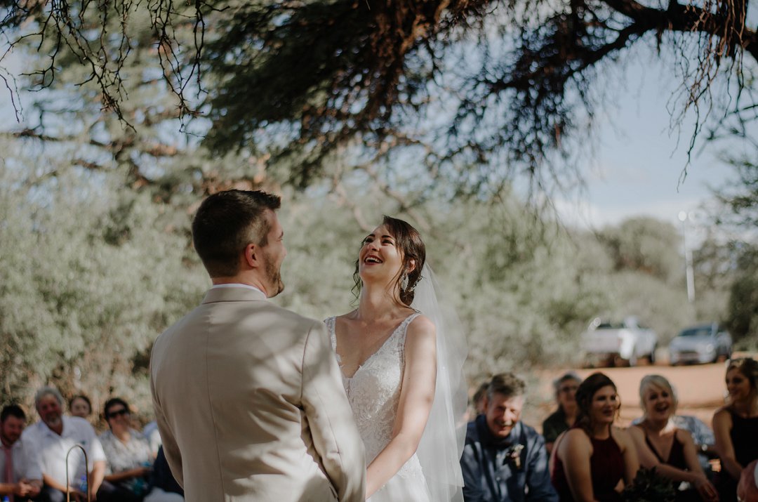 open air wedding chapel under a big tree