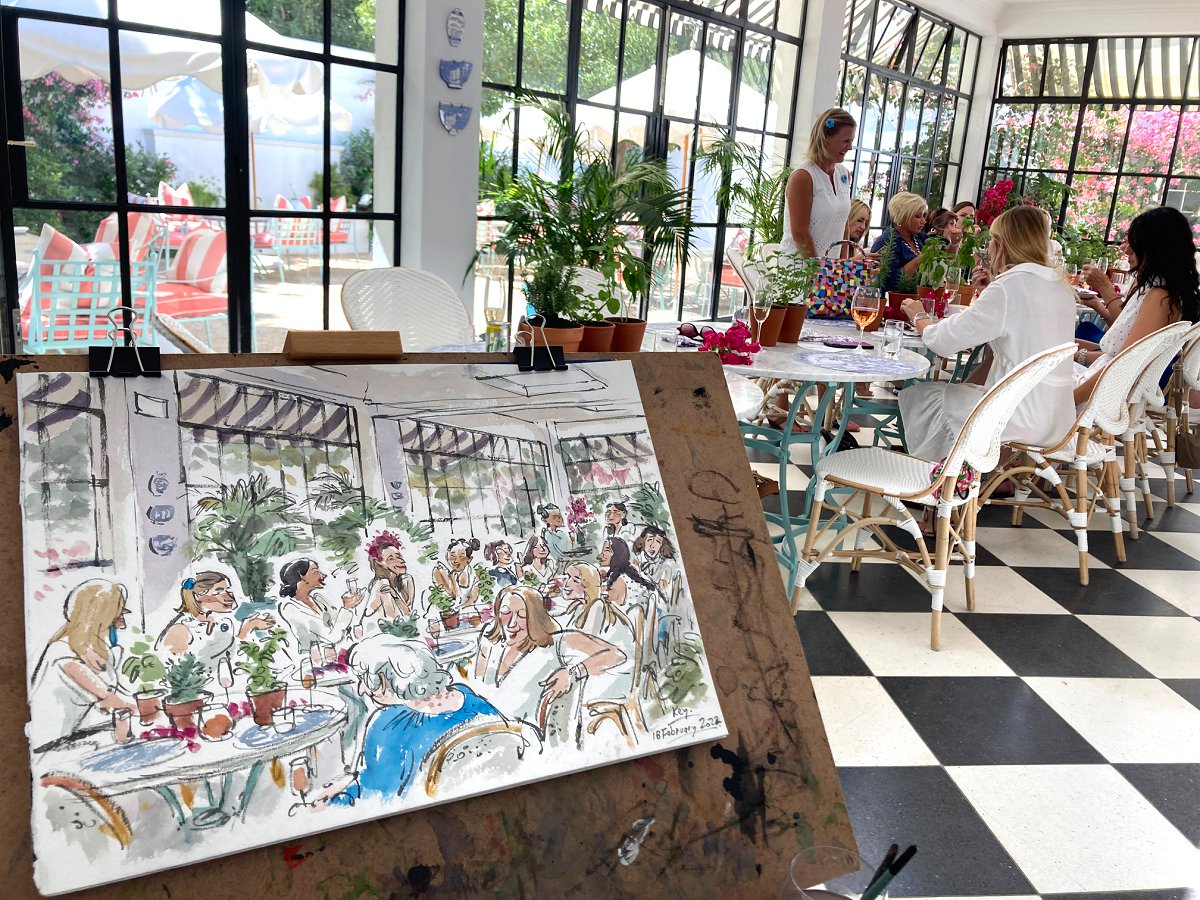 caricature artist cape town