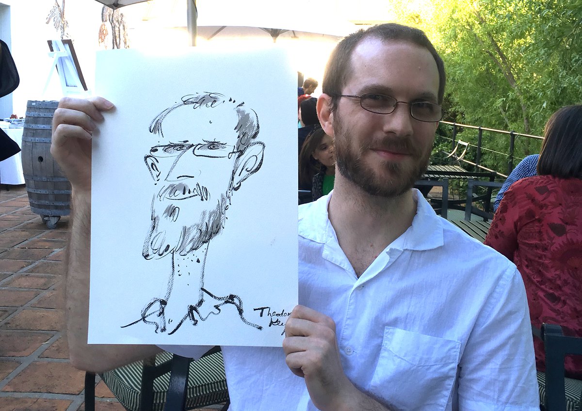 caricature artist cape town