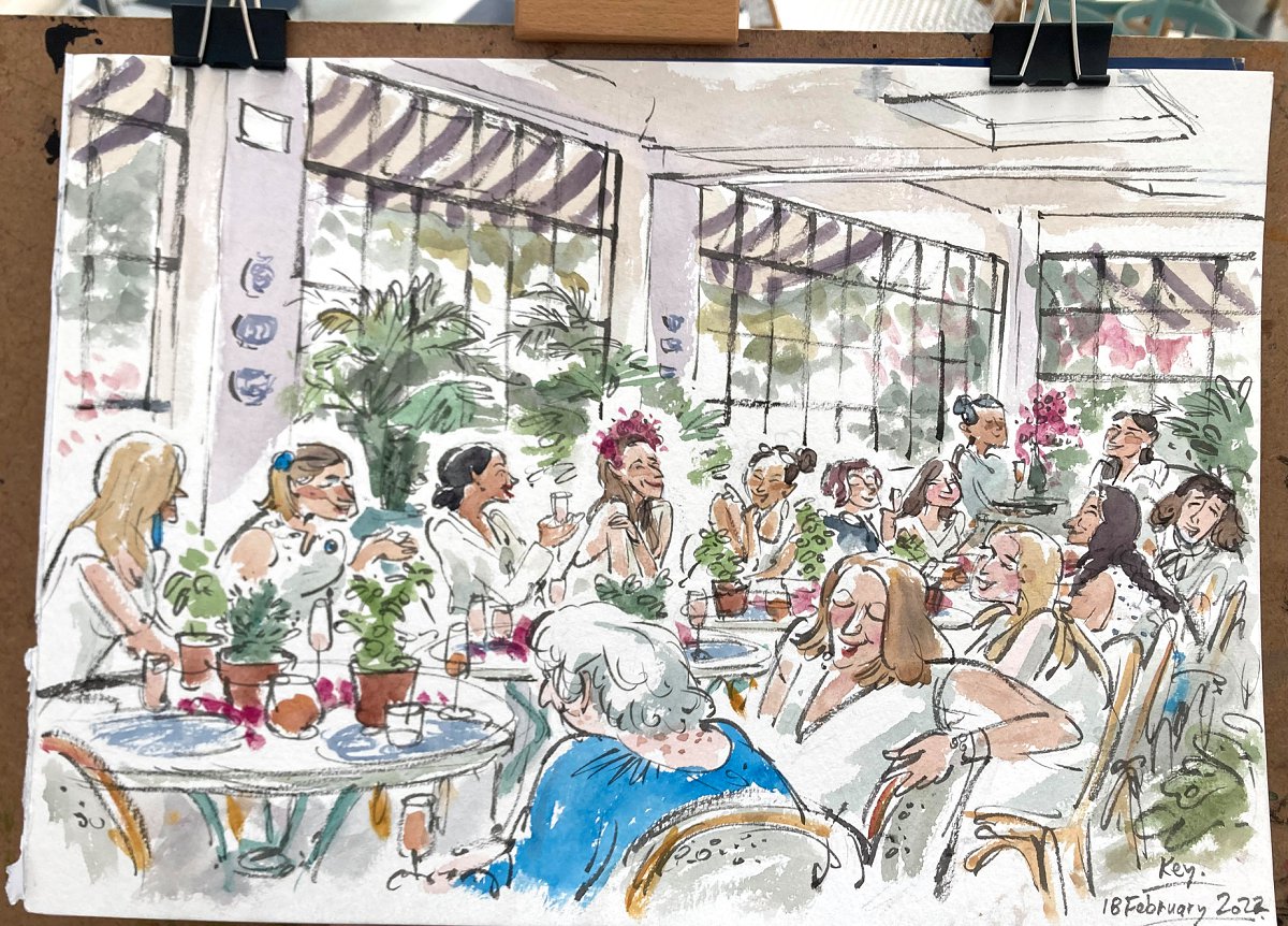 caricature artist cape town