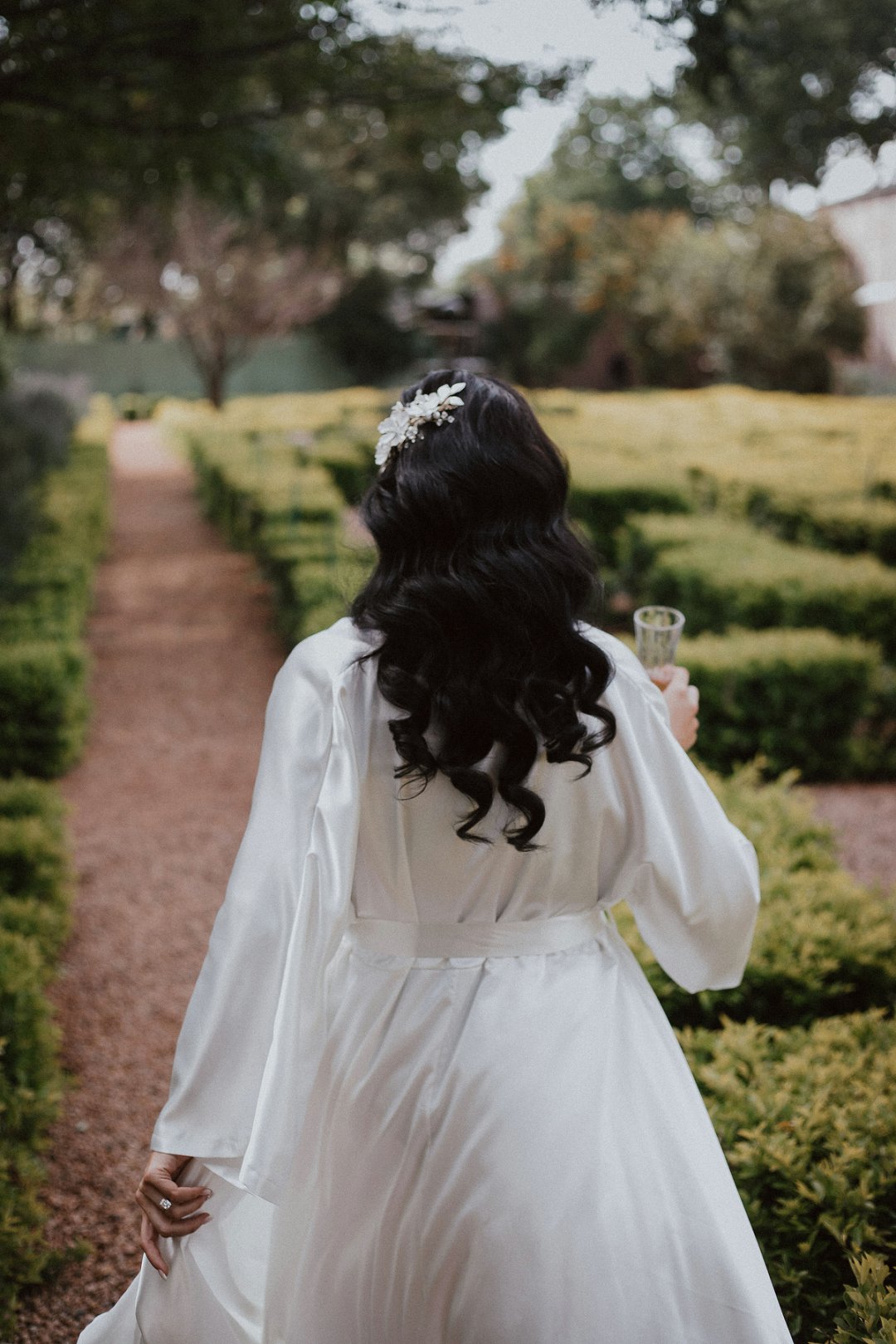 bride getting ready